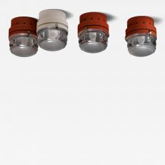 Joe Colombo Joe Colombo set of 3 wall lamps - 4476374