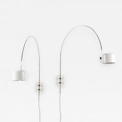 Joe Colombo Pair of Coup Wall Lights by Joe Colombo 1967 - 1073438