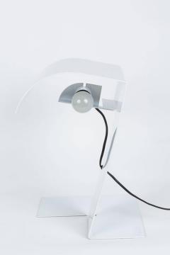 Joe Colombo Stilnovo White Blitz Table Lamp circa 1972 - 616424