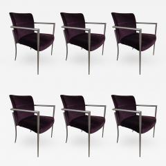 Joe Linda Ricchio Set of 6 Cortona Guest Staking Chairs by Joe Ricchio for HBF - 741927