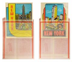 Joe Tilson New York Decals 3 and 4 - 2873421
