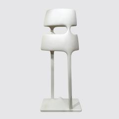 Joel Bartz EFFIGIE Floor lamp sculpture clay and cellulose unique lighting - 4716218