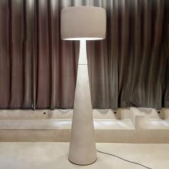 Joel Bartz ORANTE Floor lamp sculpture clay and cellulose unique lighting - 4715412