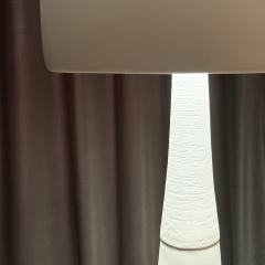 Joel Bartz ORANTE Floor lamp sculpture clay and cellulose unique lighting - 4715413