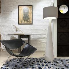 Joel Bartz ORANTE Floor lamp sculpture clay and cellulose unique lighting - 4715416