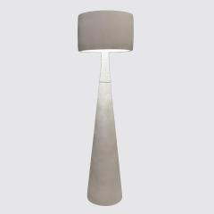 Joel Bartz ORANTE Floor lamp sculpture clay and cellulose unique lighting - 4716215