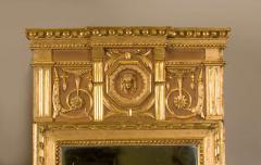 Johan kerblad Late 18th Century Neoclassic Swedish Giltwood Mirror - 273676