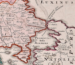 Johann Baptist Homann Danube River Italy Greece and Croatia A Hand colored 18th C Homann Map - 2745062