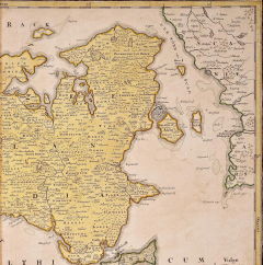 Johann Baptist Homann Hand Colored 18th Century Homann Map of Denmark and Islands in the Baltic Sea - 2765310