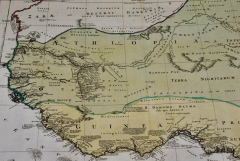 Johann Baptist Homann West Africa Entitled Guinea Propria An 18th Century Hand Colored Homann Map - 2738848