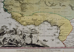 Johann Baptist Homann West Africa Entitled Guinea Propria An 18th Century Hand Colored Homann Map - 2738869