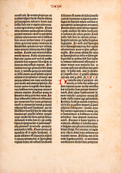 Johann GUTENBERG A Leaf of the Gutenberg Bible Exodus XXXIX by Johann GUTENBERG - 3970410