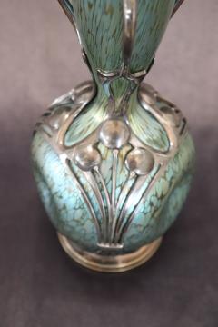 Johann L tz Witwe Important Vase Art Nouveau by Moritz Hacker and Johann Loetz Witwe 1900s - 3292121