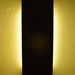 Johanna Grawunder POP ART YELLOW AND BLACK PERSPEX LIGHT PANEL BY JOHANNA GRAWUNDER - 1775936