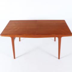Johannes Andersen A Johannes Andersen mid century modern teak dining table circa 1960 - 3175079