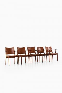 Johannes Andersen Dining Chairs Armchairs Produced by Uldum M belfabrik - 1916641