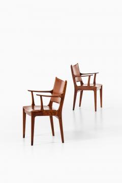 Johannes Andersen Dining Chairs Armchairs Produced by Uldum M belfabrik - 1916645