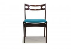 Johannes Andersen Four 4 Johannes Andersen for Uldum Moblefabrik Rosewood Dining Chairs - 4460305