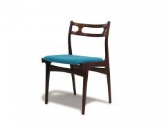 Johannes Andersen Four 4 Johannes Andersen for Uldum Moblefabrik Rosewood Dining Chairs - 4460306
