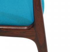 Johannes Andersen Four 4 Johannes Andersen for Uldum Moblefabrik Rosewood Dining Chairs - 4460311