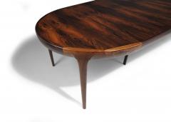 Johannes Andersen Johannes Andersen 331 Rosewood Galaxy Dining Table with Two Leaves for Eight - 3989067