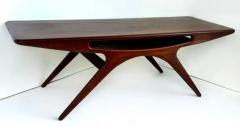 Johannes Andersen Johannes Andersen CFC Silkeb rg Smile Coffee Table 1950s Denmark - 4106742