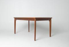 Johannes Andersen Johannes Andersen Danish Modern Teak Draw Leaf Dining Table - 4712664