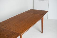 Johannes Andersen Johannes Andersen Danish Modern Teak Draw Leaf Dining Table - 4712667