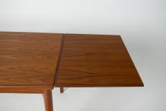 Johannes Andersen Johannes Andersen Danish Modern Teak Draw Leaf Dining Table - 4712674