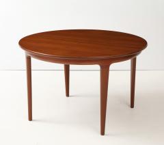 Johannes Andersen Johannes Andersen Danish Teak Dining Table With Two Leaves - 4713436