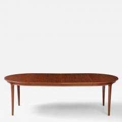 Johannes Andersen Johannes Andersen Danish Teak Dining Table With Two Leaves - 4716556