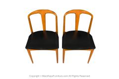 Johannes Andersen Johannes Andersen Danish Teak Mid Century Juliane Dining Chairs Pair - 3033130