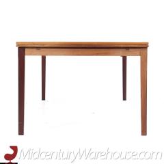 Johannes Andersen Johannes Andersen Style Mid Century Danish Rosewood Hidden Leaf Dining Table - 3691407