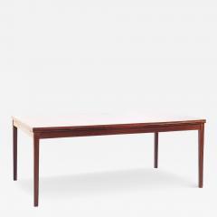 Johannes Andersen Johannes Andersen Style Mid Century Danish Rosewood Hidden Leaf Dining Table - 3710276