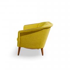 Johannes Andersen Johannes Andersen Style Mid Century Norwegian Teak and Wool Sofa - 4657338