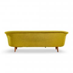 Johannes Andersen Johannes Andersen Style Mid Century Norwegian Teak and Wool Sofa - 4657343
