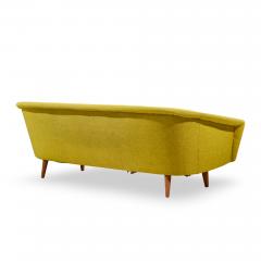 Johannes Andersen Johannes Andersen Style Mid Century Norwegian Teak and Wool Sofa - 4657344