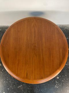 Johannes Andersen Johannes Andersen Teak Round Coffee Table with Cane Shelf - 4032449