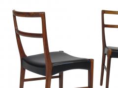 Johannes Andersen Johannes Andersen for Bernhard Pedersen Sons Rosewood Dining Chairs Set of 8 - 1047005