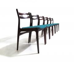 Johannes Andersen Johannes Andersen for Uldum Danish Rosewood Dining Chairs - 2933199