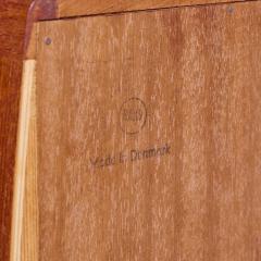 Johannes Andersen Johannes Andersen for Uldum Danish Teak Tambour Door Credenza with Hutch - 4474464