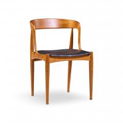 Johannes Andersen Johannes Andersen for Uldum M belfabrik Danish Teak Dining Chairs Set of 6 - 4565107