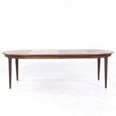 Johannes Andersen Johannes Andersen for Uldum MCM Danish Teak Expanding Dining Table with 2 Leaves - 3838987