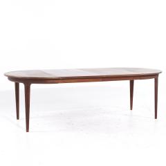 Johannes Andersen Johannes Andersen for Uldum MCM Danish Teak Expanding Dining Table with 2 Leaves - 3838988