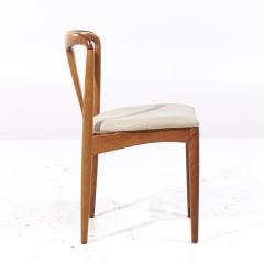 Johannes Andersen Johannes Andersen for Uldum Mobelfabrik MCM Teak Juliane Chairs Set of 6 - 3830193