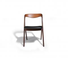 Johannes Andersen Johannes Andersen for Vamo S nderborg Teak Dining Chairs Perfectly Restored - 4059354