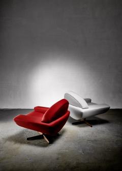 Johannes Andersen Johannes Andersen pair of Capri lounge chairs for Trensum 1960s - 1185990