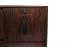 Johannes Andersen Mid century Johannes Andersen Danish High Sideboard of Brazilian Rosewood - 3693876