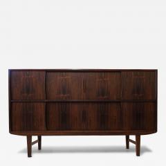 Johannes Andersen Mid century Johannes Andersen Danish High Sideboard of Brazilian Rosewood - 3697331