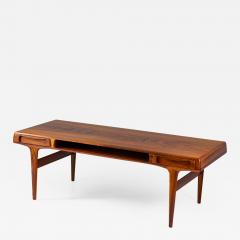 Johannes Andersen Scandinavian Coffee Table Rosewood by Johannes Andersen - 1692788